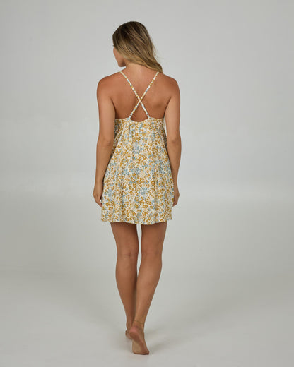HIDDEN DITSY DRESS