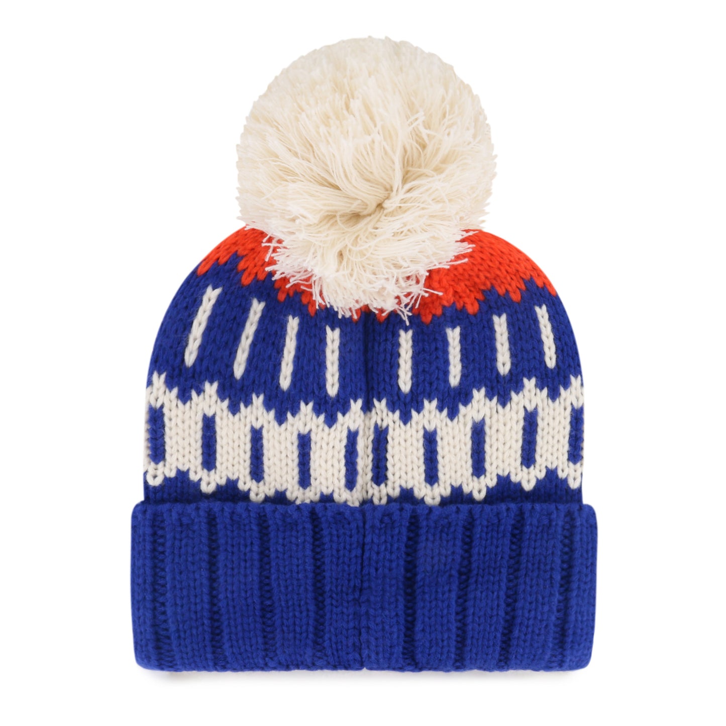 NHL-Felicity ' 47 Cuff Knit with Pom oilers