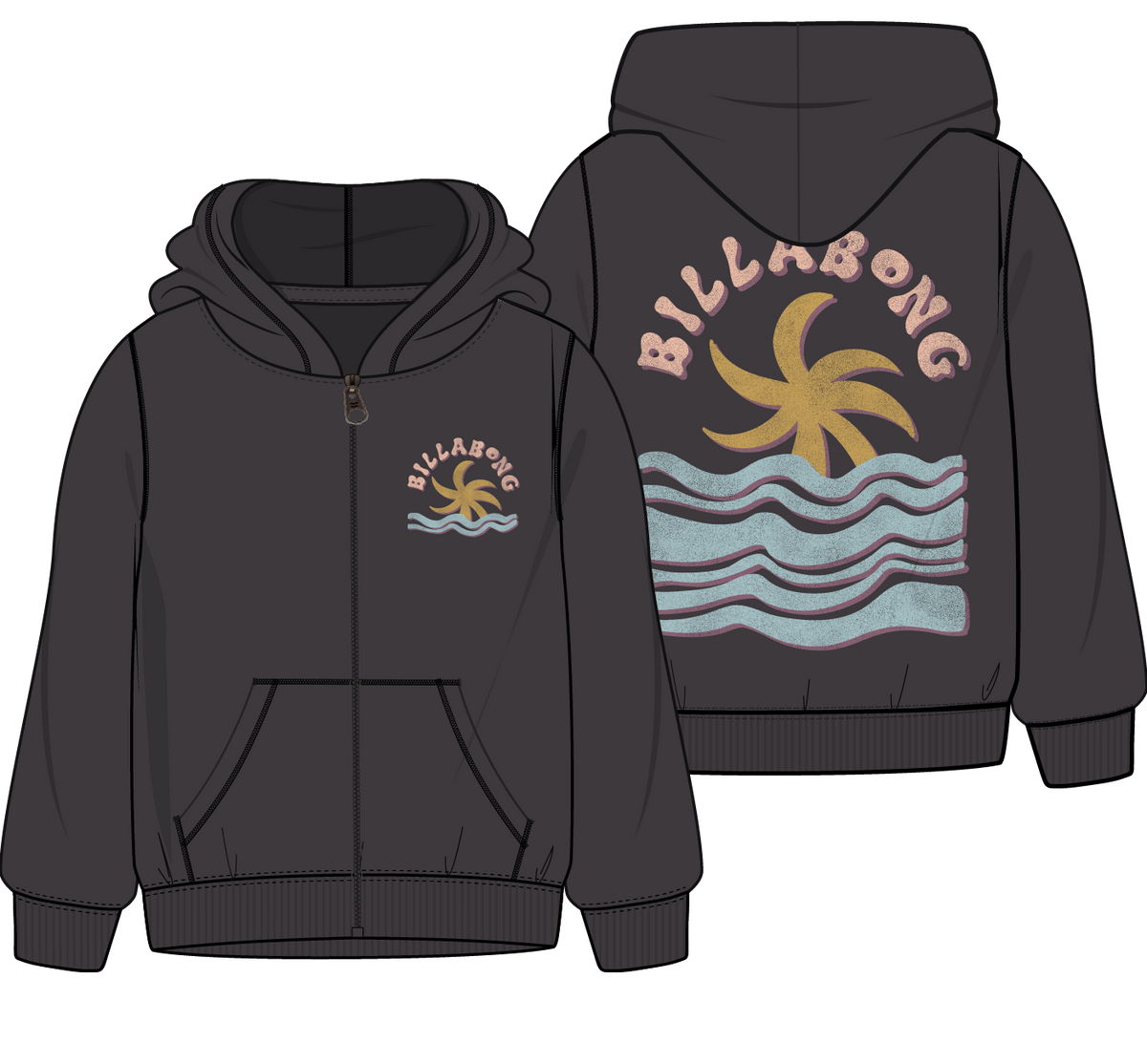 GIRLS IT TAKES YOU ZIP HOODIE